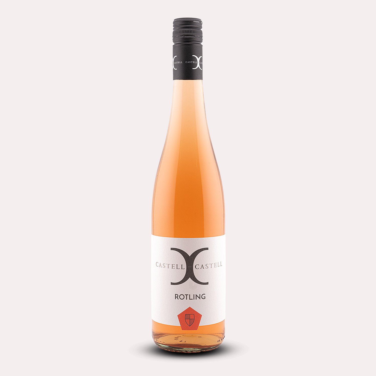 Flasche Rotling trocken von Weingut Castell - Roséwein