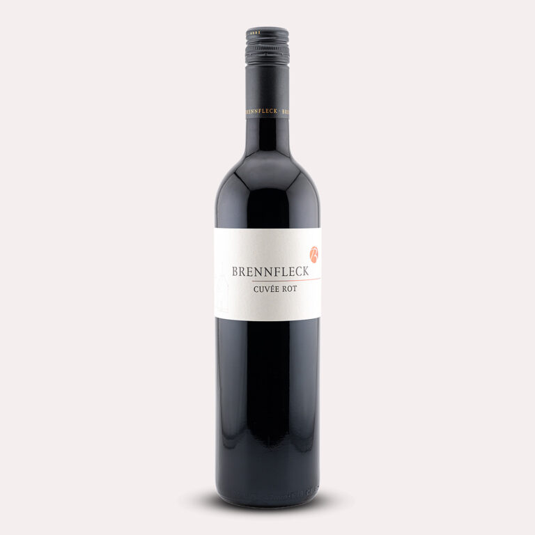 Flasche Brennfleck Cuvee rot trocken von Weingut Brennfleck - Rotwein
