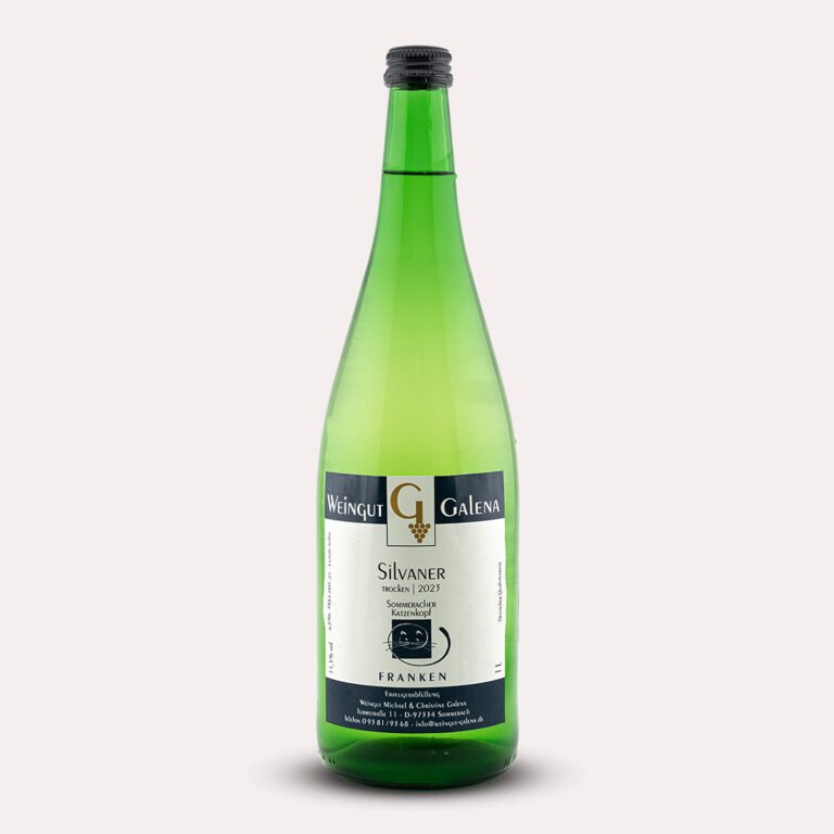 Flasche Silvaner trocken von Weingut Galena - Weißwein