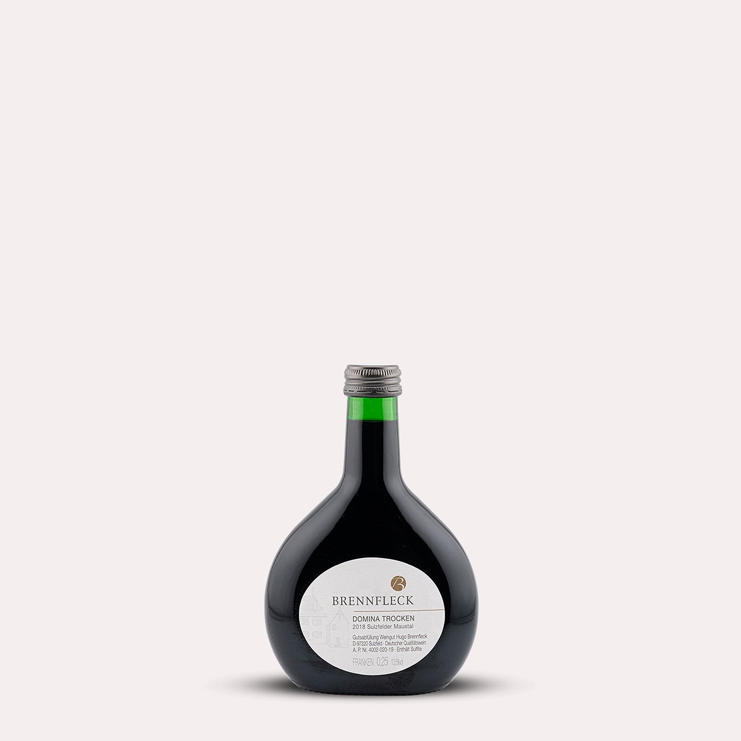 Flasche Domina trocken von Weingut Brennfleck - Rotwein