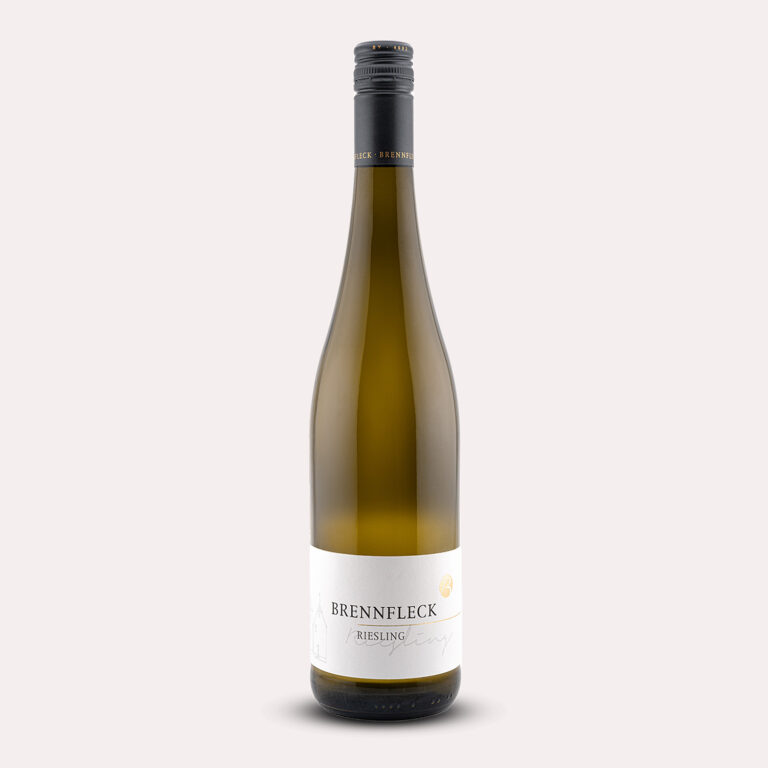 Flasche Riesling Kabinett trocken von Weingut Brennfleck - Weißwein