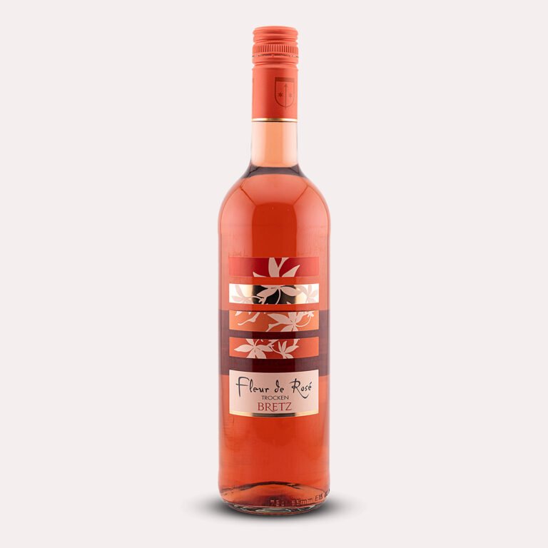 Flasche Fleur de rosé cuveé von Weingut Bretz - Roséwein