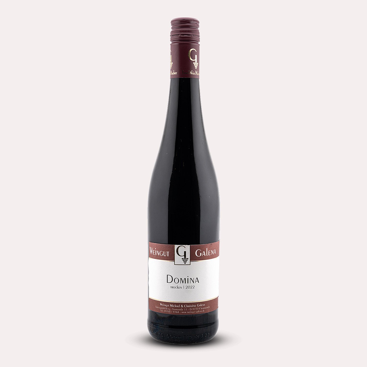 Flasche Domina trocken von Weingut Galena - Rotwein