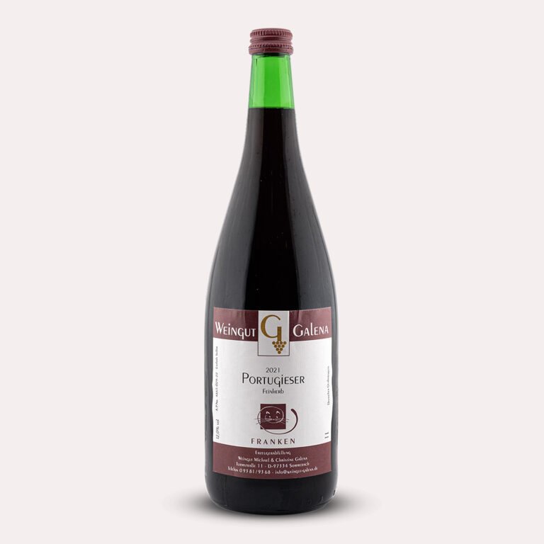 Flasche Portugieser feinherb von Weingut Galena - Rotwein